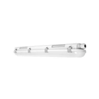 Abbildung von LEDVANCE Feuchtraumleuchte LED: für Decke/Wand, DAMP PROOF VALUE, 9 W, 220…240 V, Ausstrahlungswinkel: 115, Cool White, 4000 K, Gehäusematerial: Polycarbonat (PC), IP65, 1 er Pack