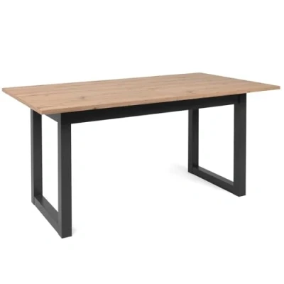 Abbildung von Finori Esstisch Küchentisch DENVER Sonoma Eiche / anthrazit 160 x 90 cm