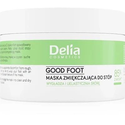 Abbildung von Delia Cosmetics Good Foot Erweichende Fußmaske Spendet Feuchtigkeit, glättet und strafft Schutz vor Trockenheit Trockene raue Haut 90ml