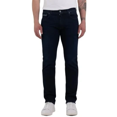 Abbildung von Replay Grover Pants Jeans Straight Leg, Herren, Größe: 30x30, Dark blue