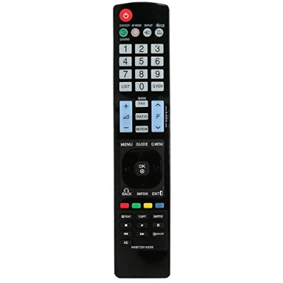 Abbildung von allimity AKB72914209 Ersatz Fernbedienung passend für LG TV 42LD550 46LD550 52LD550UB 42LE7300 47LD420 32LD450 37LD450 42LD450 47LD630 47LD520 55LD630 47LD650UA 52LD550 47LE7300