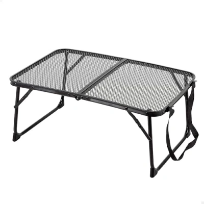 Abbildung von AKTIVE 63084 Klapptisch, leicht, 60 x 40 25 cm, Kippschutz, hochtemperaturbeständig, Tragkraft 20 kg, Tragegriff, Sicherheitsverschluss, Camping