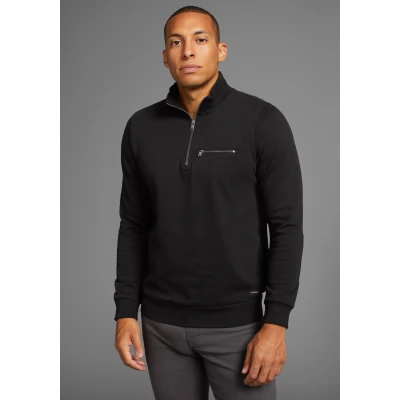 Abbildung von Bruno Banani Sweatshirt, mit Troyer Kragen NEUE KOLLEKTION