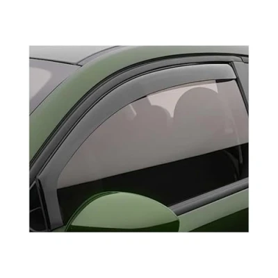 Abbildung von OMAC Windabweiser Regenabweiser kompatibel mit Dacia Sandero Stepway 2008 2012 Dunkel 2X