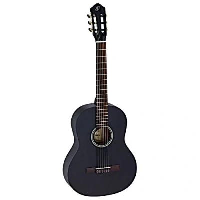 Abbildung von ORTEGA Guitars Konzertgitarre, Konzertgitarren, 4/4 RST5MBK Black Satin Konzertgitarre