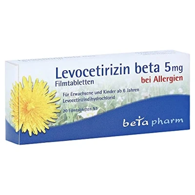 Abbildung von Levocetirizin beta 5 mg 20 St