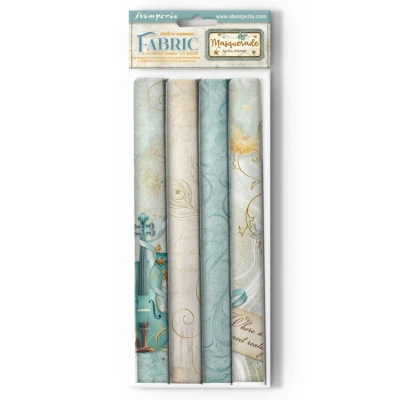 Abbildung von Stamperia SBPLT41 Sheets Fabric, Multicolor, 30 x 0,2 cm