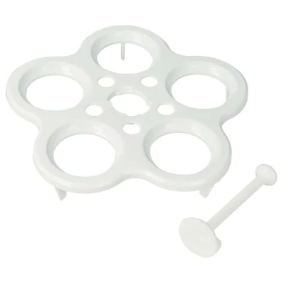 Abbildung von vhbw Küchenmaschinen Zubehör Set passend für Silvercrest Monsieur Cuisine Smart SKMC 1200 C3, SKMS