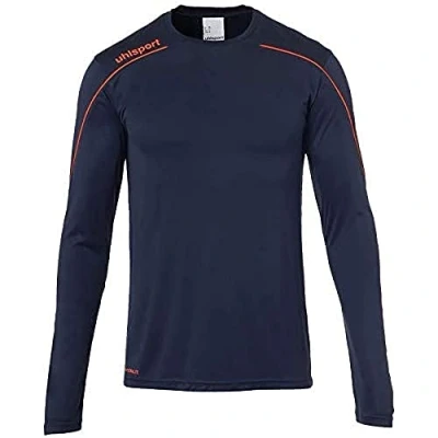 Abbildung von uhlsport Kinder Stream 22 Langarm Trikot, Marine/Fluo rot, 164