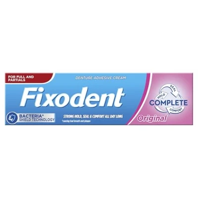 Abbildung von 6er Pack Fixodent Haftcreme für Zahnprothese Original Extra starke Fixierung 47g
