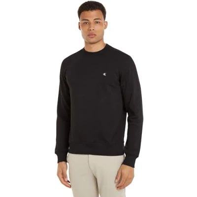 Abbildung von Calvin Klein Jeans Embro Badge CREW NECK Sweatshirt, Herren, Größe: XL, Black