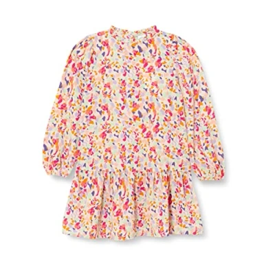 Abbildung von Name it Print Freizeitkleid für Kinder, Größe: 158, Jet stream
