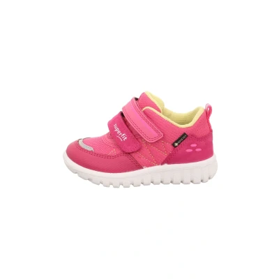 Abbildung von Superfit Klett MINI Lauflernschuh für Kinder, Größe: 27, Pink gelb Schuhe