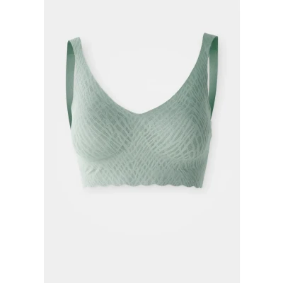 Abbildung von Sloggi FEEL Bliss Bustier, Damen, Größe: XXL, Moss green
