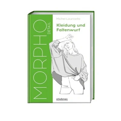 Abbildung von Morpho Detail. Kleidung und Faltenwurf: Realistisch Menschen Mode zeichnen. Anatomie für Künstler Buch zum zeichnen lernen Erwachsene. Kleider einfach gemacht.