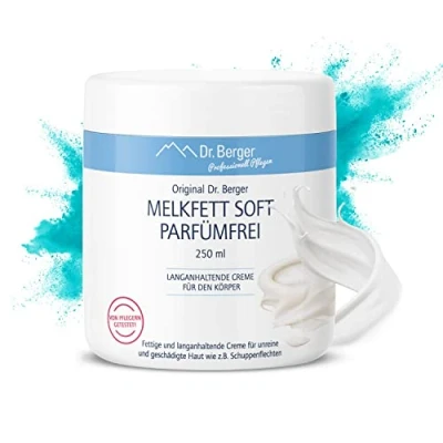 Abbildung von Dr. Berger Hautcreme Original Sensitives Melkfett Soft 250 ml Parfümfrei
