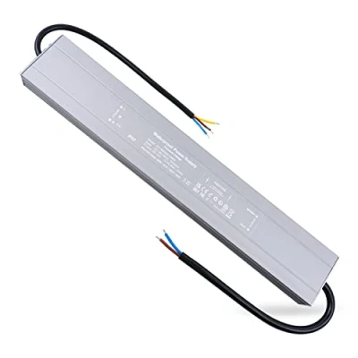 Abbildung von REYLAX LED Trafo 24V Wasserdicht 300W 12,5A Treiber Gleichstrom Netzteil IP67 230V auf Driver Konstantspannung Transformator Niedervolt Schaltnetzteil für Außen Streifen Lampen