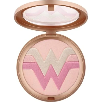 Abbildung von Catrice Wonder Woman Multiglow Magic Highlighter, sofortiges Ergebnis, glänzend, strahlend, schimmernd, vegan, ölfrei, ohne Parfüm, Alkohol, 1er Pack (8g)