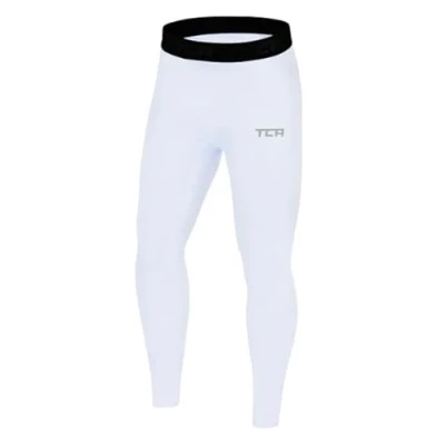 Abbildung von TCA Herren Leggings, Kompressionshose, Sporthose, Lang Licht Grün, XXL