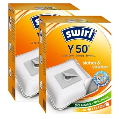 Abbildung von 2 x Swirl Y 50 MP Plus AirSpace Staubsaugerbeutel Staubbeutel Microvlies