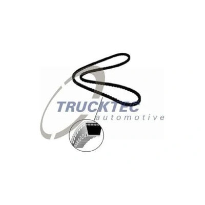 Abbildung von TRUCKTEC AUTOMOTIVE 14.19.033 Keilriemen 10 925 MERCEDES BENZ: W123 Limousine, SL Cabrio, S Klasse OPEL: Calibra A, Kadett E CC