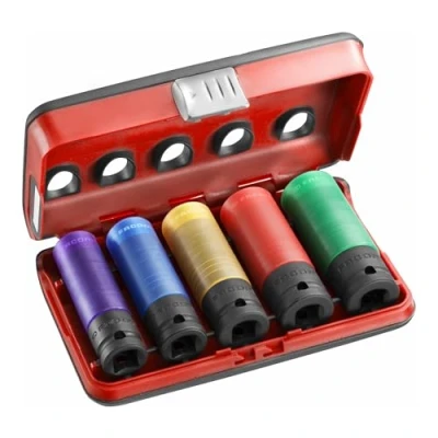 Abbildung von Facom Steckschlüssel NSI.5LPB Schoneinsatz Set 1/2&quot; (12.5 mm) 5teilig