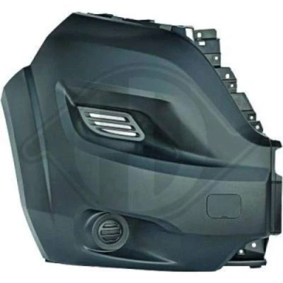 Abbildung von DIEDERICHS 3484853 Stoßstange HD Priority Parts vorne links grau FIAT: Ducato III Kastenwagen, Bus, Pritsche / Fahrgestell
