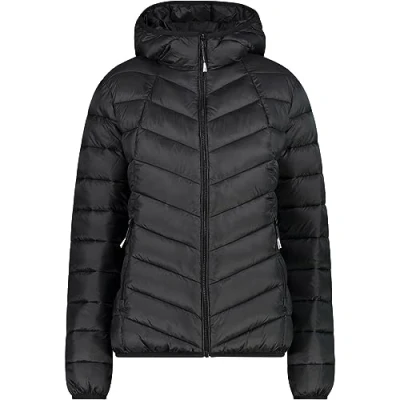 Abbildung von CMP Woman Jacket FIX HOOD Winterjacke, Damen, Größe: 34, Nero