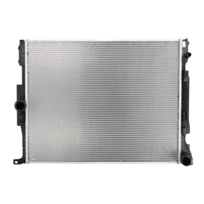 Abbildung von NRF 550205 Kühler, Motorkühlung Aluminium 600 475 32 Kühlrippen gelötet BMW: 3 Touring, 1 Schrägheck, 4 Coupe