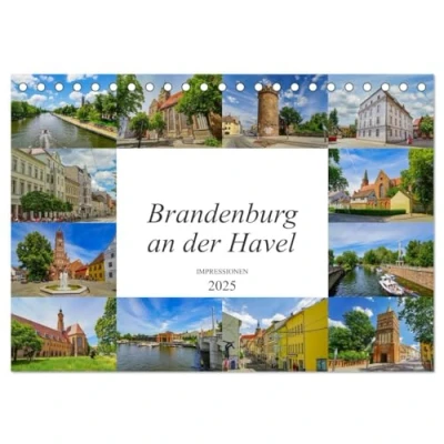 Abbildung von Brandenburg an der Havel Impressionen (Tischkalender 2025 DIN A5 quer), CALVENDO Monatskalender
