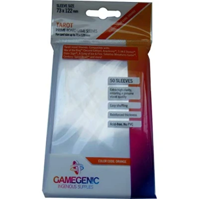 Abbildung von GameGenic PRIME Tarot Sleeves 73x122 mm
