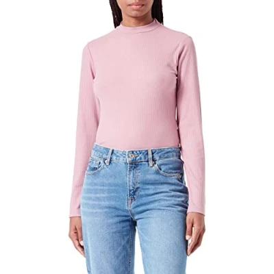 Abbildung von Garcia Damen Long Sleeve T Shirt, Nostalgia Rose, XS
