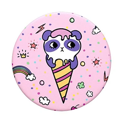 Abbildung von PopSockets PopGrip Ausziehbarer Sockel und Griff für Smartphones Tablets mit einem Austauschbarem Top Sugar Bear