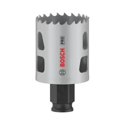 Abbildung von Bosch 1x PRO Multi Material Power Change Plus Lochsäge (für Weichholz, Trockenbauwand, Ø 41 mm, Professional Zubehör Bohrmaschine/Schrauber)