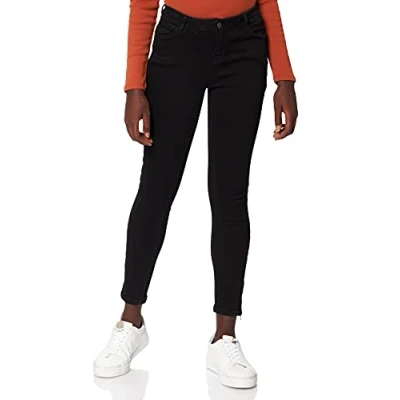 Abbildung von Noisy May Nmkimmy ANK DART Jeans Skinny Fit, Damen, Größe: 28x30, Black denim