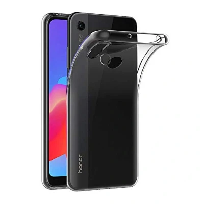 Abbildung von AICEK Hülle Compatible für Honor 8A Transparent Silikon Schutzhülle Huawei Case Clear Durchsichtige TPU Bumper Handyhülle (6,09 Zoll)