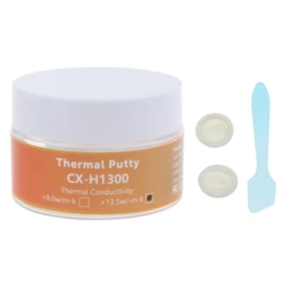 Abbildung von YAOGUI CX H1300 Wärmeleitpaste 13,5 W/mK Wärmeleitfett Pflaster nicht leitende Kühlkörpermasse 10/20/50/70 g (50 g)