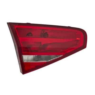 Abbildung von HELLA 2TZ 010 915 091 Rückleuchte links innerer Teil P21W, W16W 12 weiß/rot mit Glühlampen Lampenträger AUDI: A4 B8 Limousine