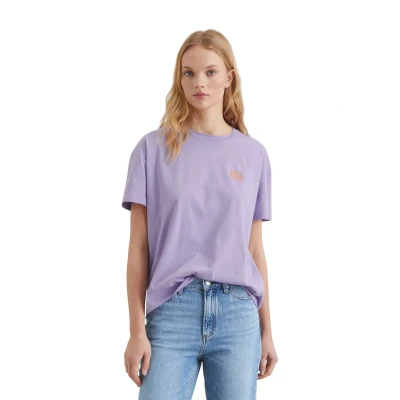 Abbildung von Marc O&#039;Polo Denim AUS Single Tshirt basic, Damen, Größe: Medium, Wild orchid