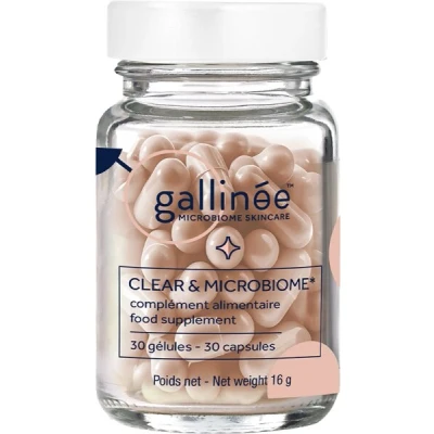 Abbildung von Gallin&eacute;e Clear &amp; Microbiome Food Supplement 30 Kapseln