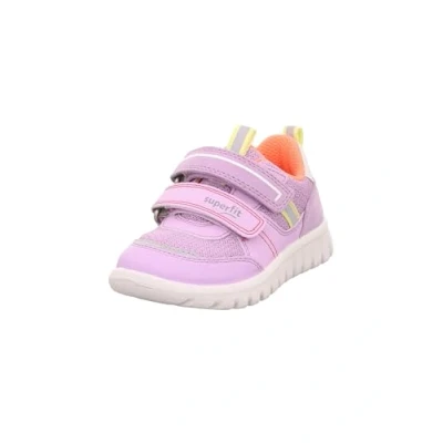 Abbildung von Superfit SPORT7 MINI Sneaker low für Kinder, Größe: 23, Lila/orange Schuhe