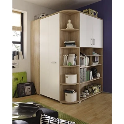 Abbildung von Begabino Eckkleiderschrank &quot;Corner&quot;, begehbar