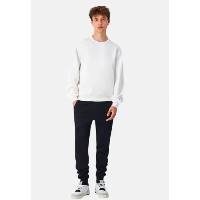 Abbildung von Champion Icons Crewneck Contrast LOGO Sweatshirt, Herren, Größe: Large, Black