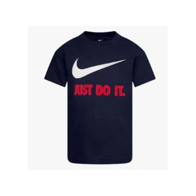 Abbildung von Nike Sportswear TEE Tshirt print für Kinder, Größe: 92/98, Obsidian/university red