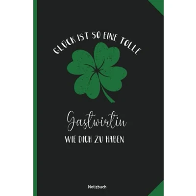 Abbildung von Geschenk für die Beste Gastwirtin: A5 Notizbuch als eine Gastwirtin /punktiert Geschenke zum GeburtstagGeburtstagsgeschenk Kollegin