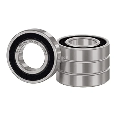 Abbildung von XiKe 4 Stück 6901 2RS Kugellager 12mm x 24mm 6mm, Rillenkugellager mit Dichtungen, geeignet für DIY, Drehbank, 3D Drucker, Motoren, Generatoren und Gartengeräte usw.