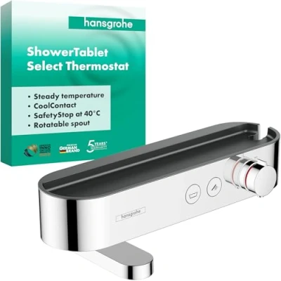 Abbildung von hansgrohe Wannenthermostat &quot;ShowerTablet Select&quot;, 400 Aufputz