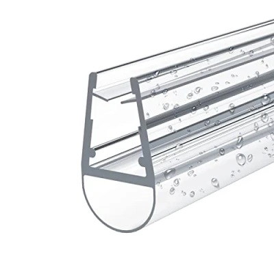 Abbildung von EMKE Ersatzdichtung Wasserabweiser Duschdichtung Schwallschutz Duschkabine Bad 7 8mm Glas 1000mm