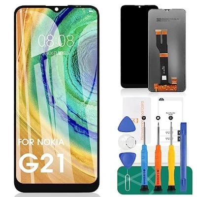 Abbildung von Ersatz LCD Display für Nokia G21, G11, Touchscreen Digitizer, TA 1418, Schwarz