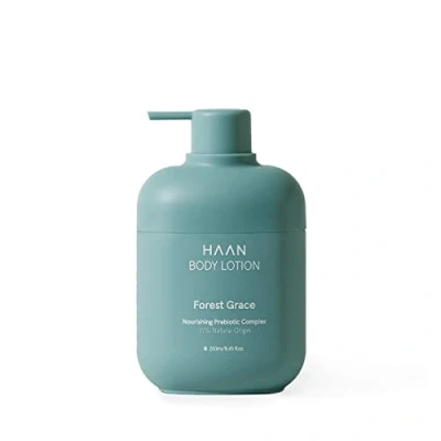 Abbildung von HAAN Forest Grace Aroma Körperlotion 24 Stunden Feuchtigkeits Hautpflege, tägliche Feuchtigkeitscreme recycelbar, nachfüllbar, 250 ml